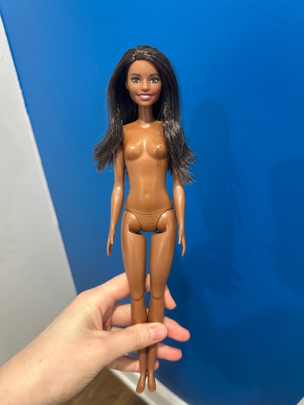 Mattel Barbie Fashion Doll - Dark Brown Hair, Warm Brown Skin